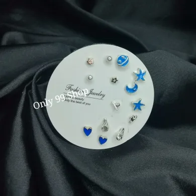 Stylish Flower Pearl Earring 